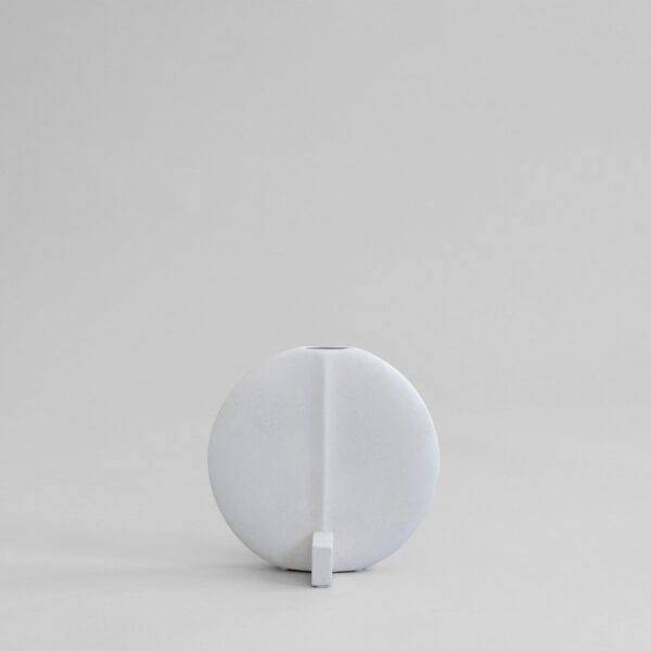 Guggenheim-maljakko, pieni - Bone White – tuotekuva