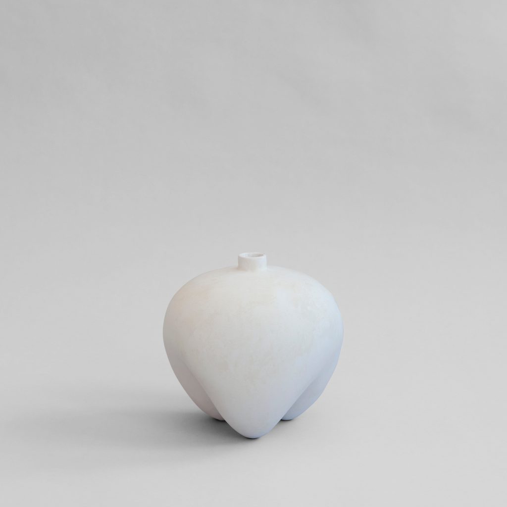 Sumo-maljakko, Mini - Bone White