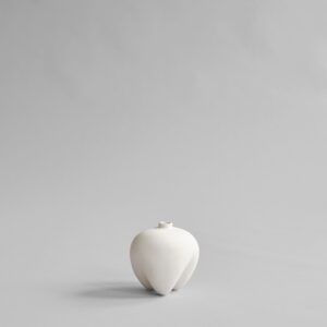 Sumo-maljakko, pieni - Bone White