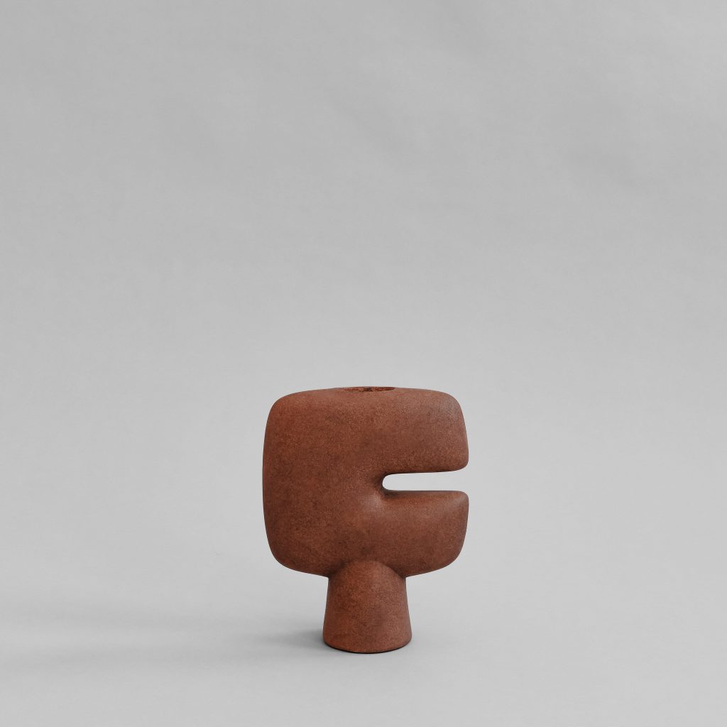 Tribal-maljakko, Mini - Terrakotta