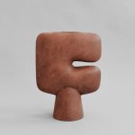 Tribal-maljakko, iso - Terrakotta 1