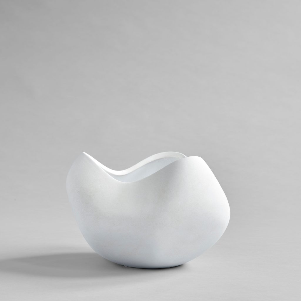Curve-kulho, iso - Bone White