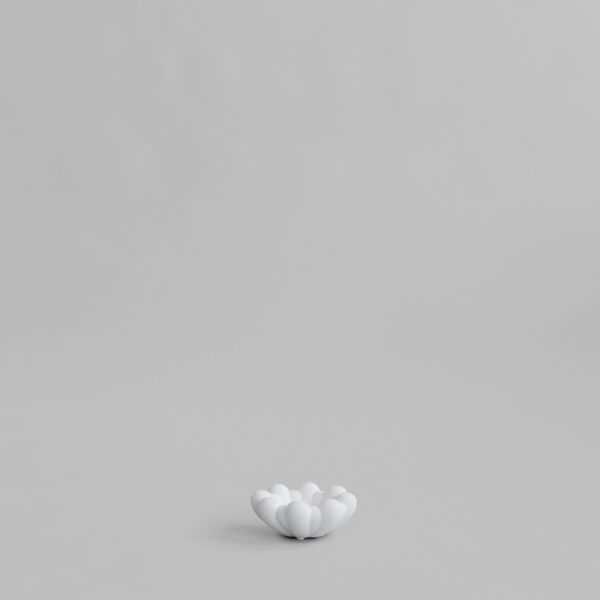 Bloom-tarjotin, Mini - Bone White – tuotekuva Bloom-tarjotin, Mini - Bone White – tuotekuva