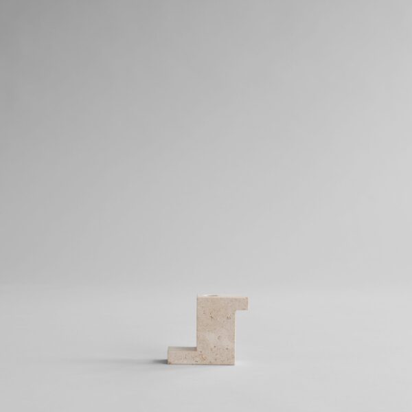 Brick-kynttilänjalka, korkea - Limestone – tuotekuva Brick-kynttilänjalka, korkea - Limestone – tuotekuva