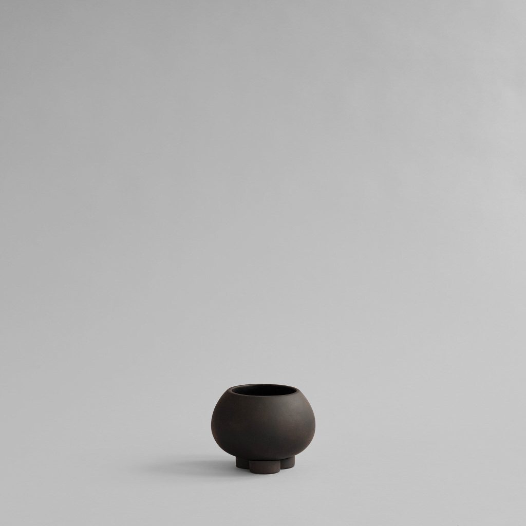 Urchin-ruukku, pieni - Coffee