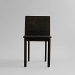 Brutus Slim -ruokatuoli, Coffee Black Oak 1