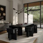 Brutus-ruokatuoli - Coffee Black Oak 2