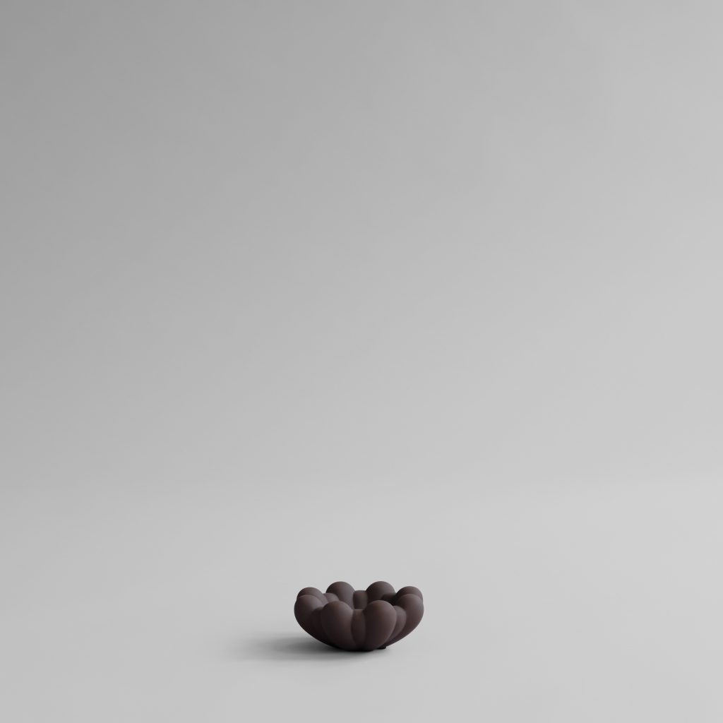 Bloom Tarjotin, Mini - Suklaanruskea