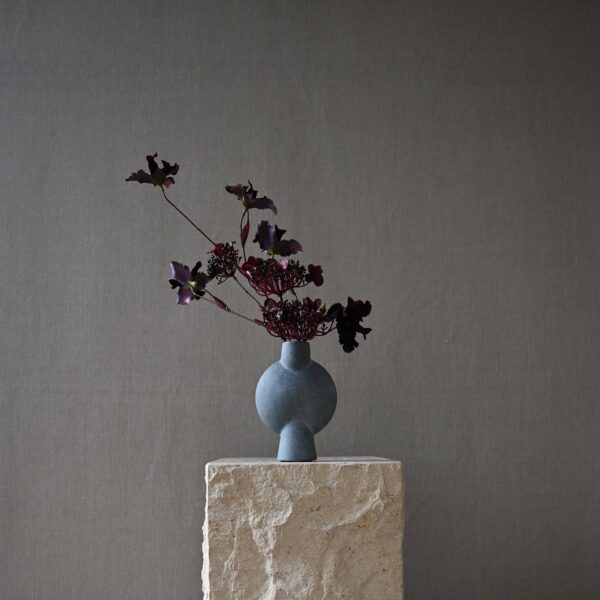 Sphere Vase Bubl, Mini - Vaaleanharmaa – tuotekuva
