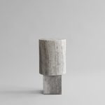 Column-pöytä - Silver Travertine 1