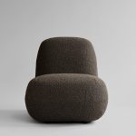 Toe Chair, Flat - Syvä taupe 1