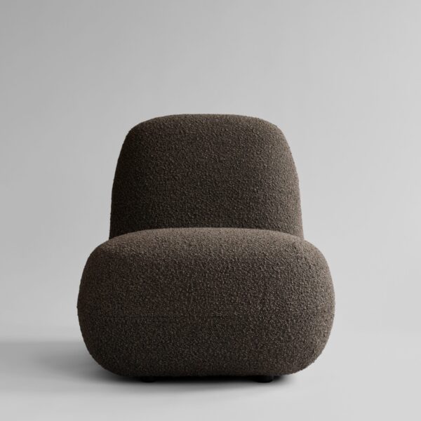 Toe Chair, Flat - Syvä taupe – tuotekuva