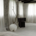 Sumo-maljakko, iso - Bone White 1