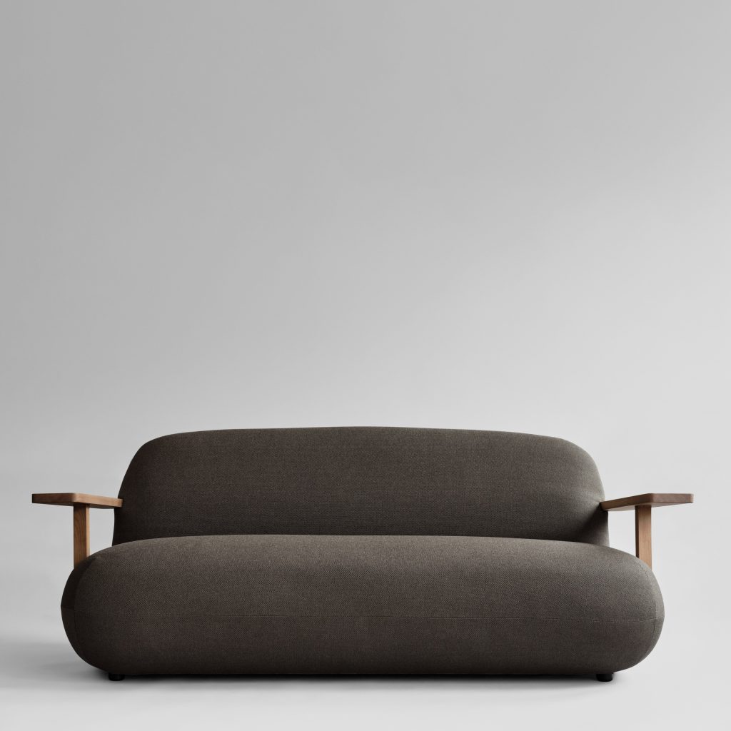 Toe-sohva - Tiikki / Stone Gray