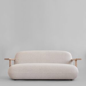 Toe-sohva - Natural Oak / Off White – tuotekuva