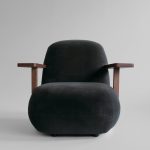 Toe Chair, Armest – Classic Brown Oak / Peat 1