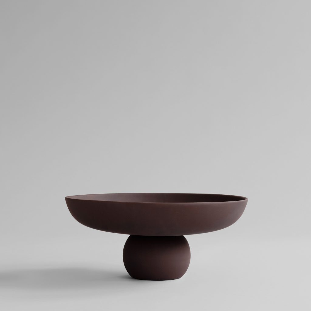 Baburu-kulho, iso – Chocolate Brown