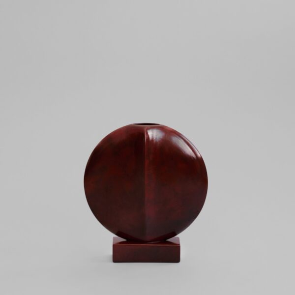 Guggenheim-maljakko, Mini - Maroon – tuotekuva
