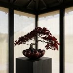 Bloom Tarjotin, iso - Maroon 2