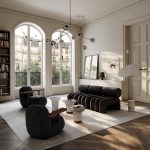 The Moon Floor Lamp - Chrome 2